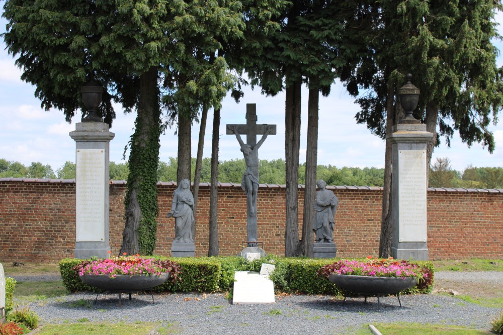 Oorlogsmonument Begraafplaats Nimy