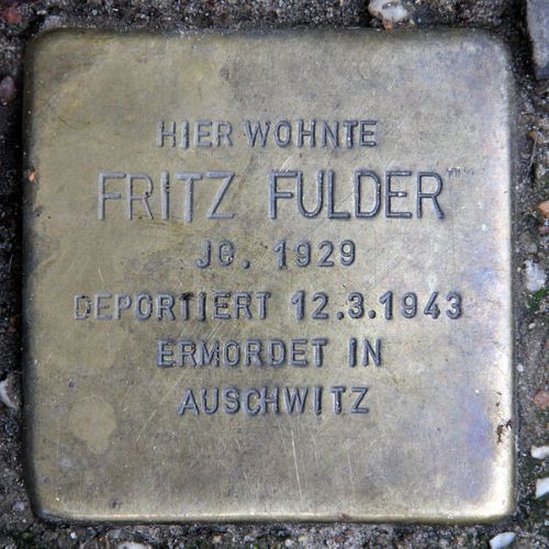 Stolpersteine Bochumer Straße 25 #2