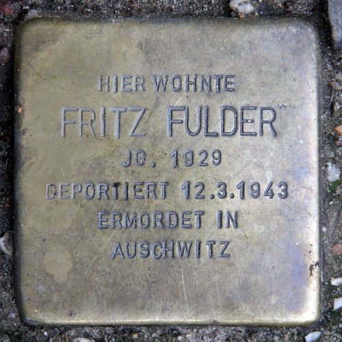 Stolpersteine Bochumer Strae 25 #2