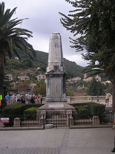 Oorlogsmonument Sartène