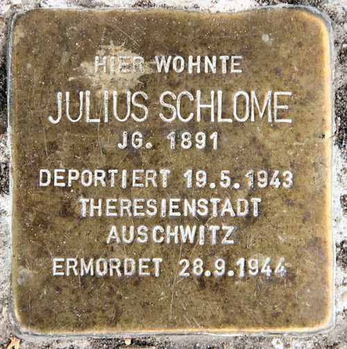 Stumbling Stones Luitpoldstraße 21 #1
