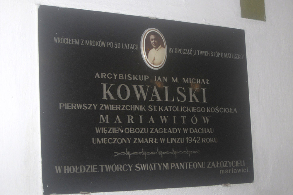 Memorial Arch Bishop Jan Maria Michal Kowalski #1