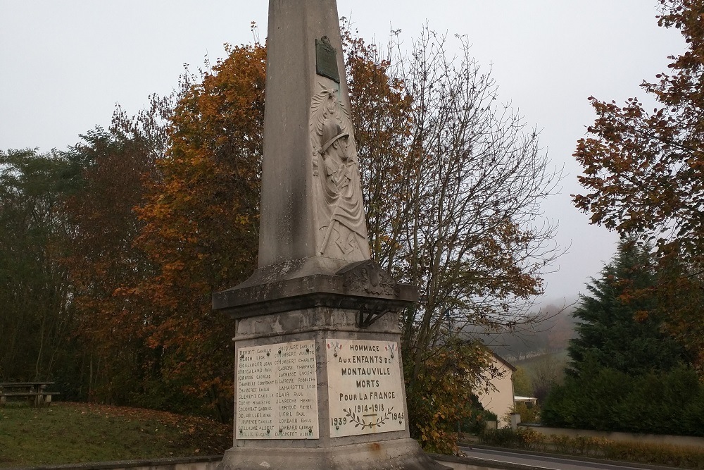 oorlogsmonument Montauville #1