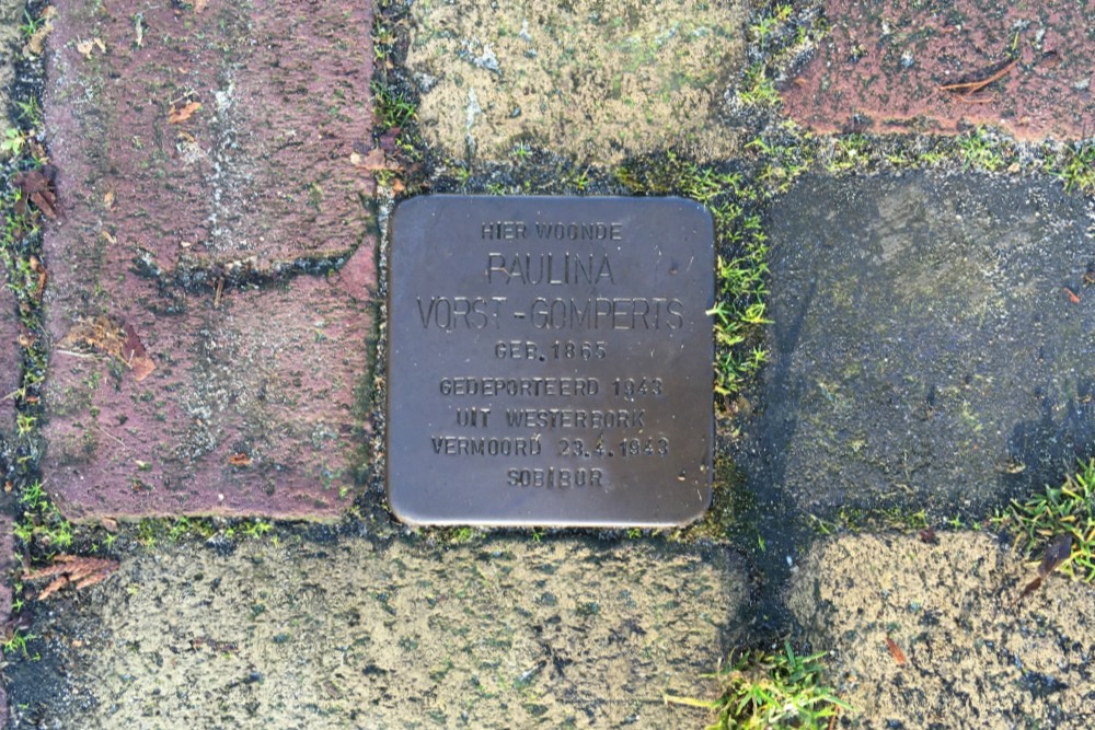 Stolperstein 's-Gravelandseweg 116