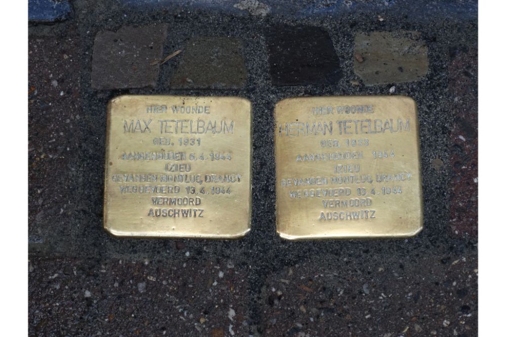 Stolpersteine Somersstraat 34 #1