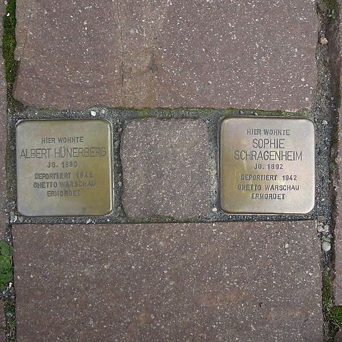 Stumbling Stones Friedrich-Ludwig-Jahn-Strae 25