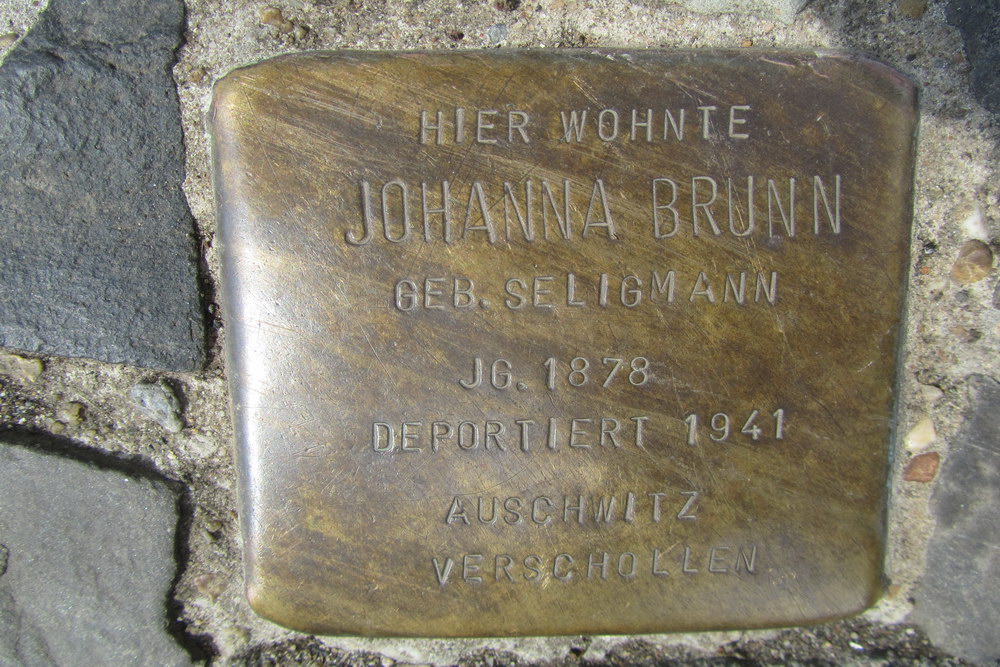 Stolperstein Schartgasse 1c #1