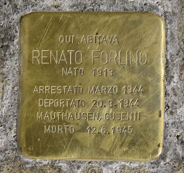 Stolperstein Via Gaspare Spontini 26