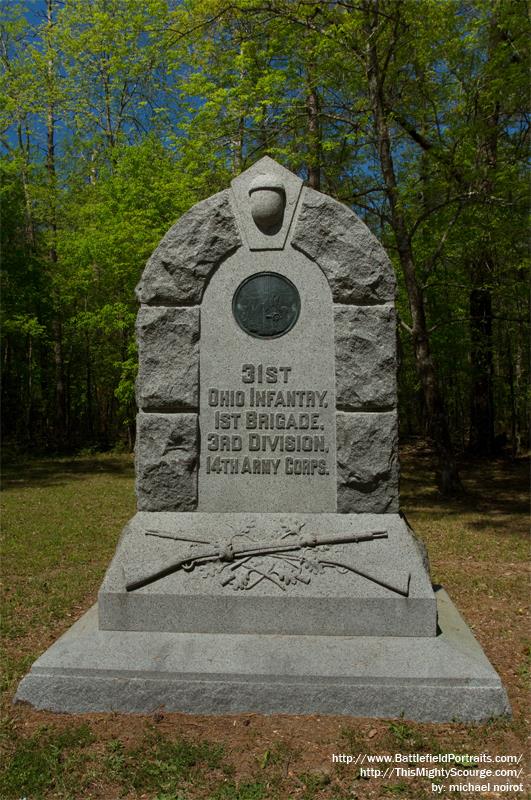 31st Ohio Infantry Regiment Monument