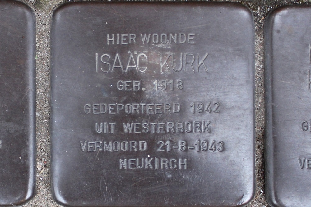 Stolpersteine President Brandstraat 33-61 #3