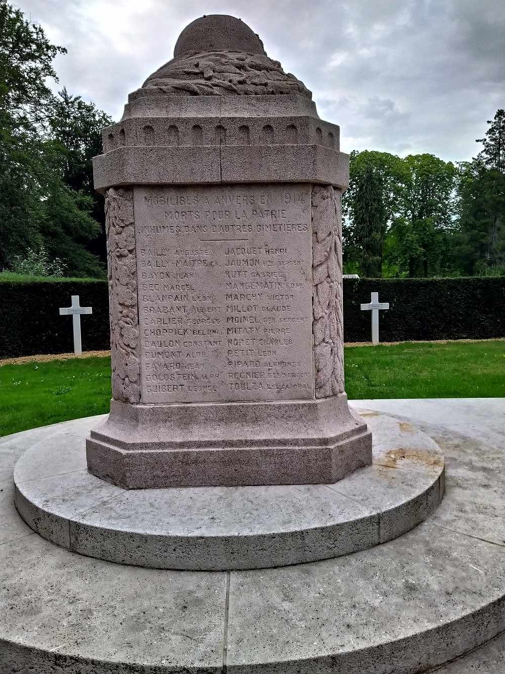 Memorial Unknown French Soldiers Schoonselhof #4