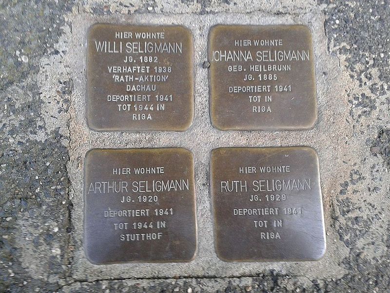 Stolpersteine Kirchstrae 4 #1