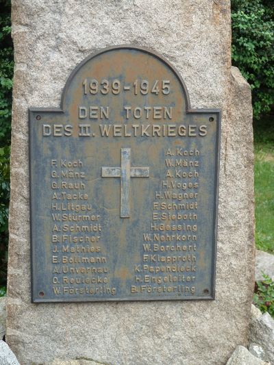 War Memorial Silstedt #3