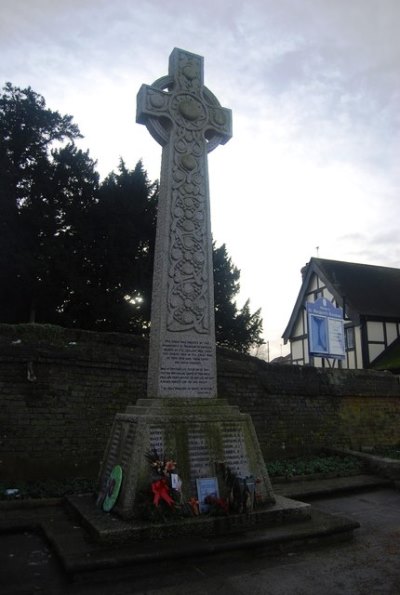 Oorlogsmonument Rainham #1