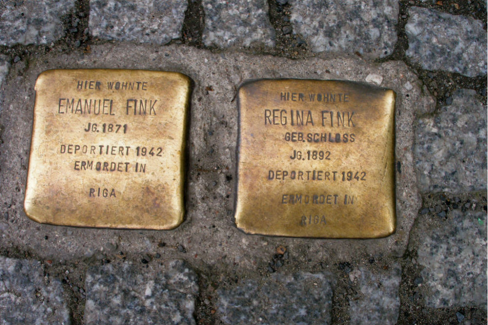 Stolpersteine Große Hamburger Straße 29 #3