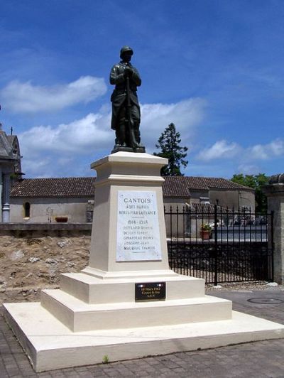 Oorlogsmonument Cantois