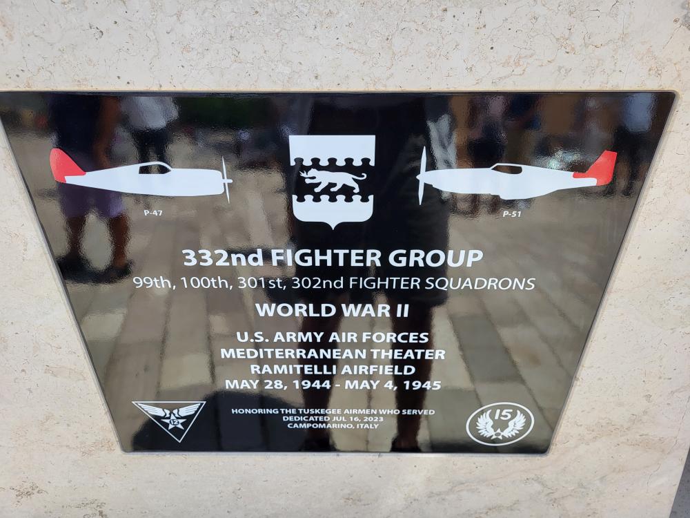 Monument 332nd Fighter Group #3