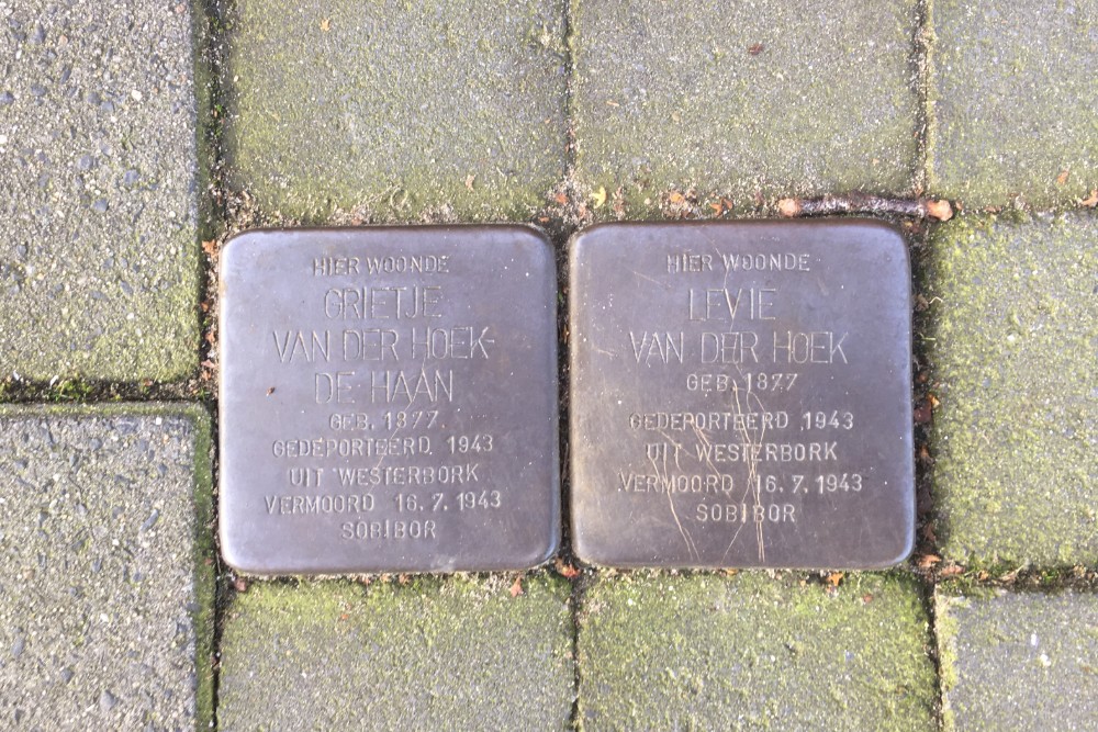 Stolpersteine Achterom 75 #1