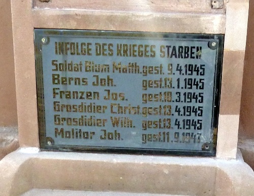 Oorlogsmonument Gindorf #2