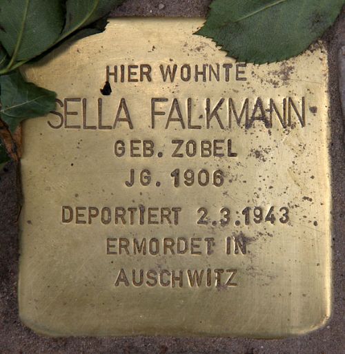 Stolpersteine Fasanenstraße 37 #4