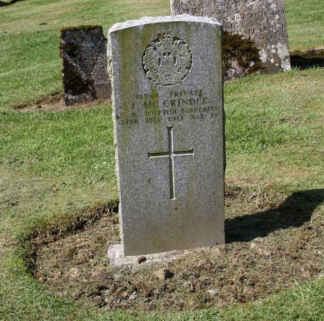 Commonwealth War Grave Barr Old Parish Churchyard