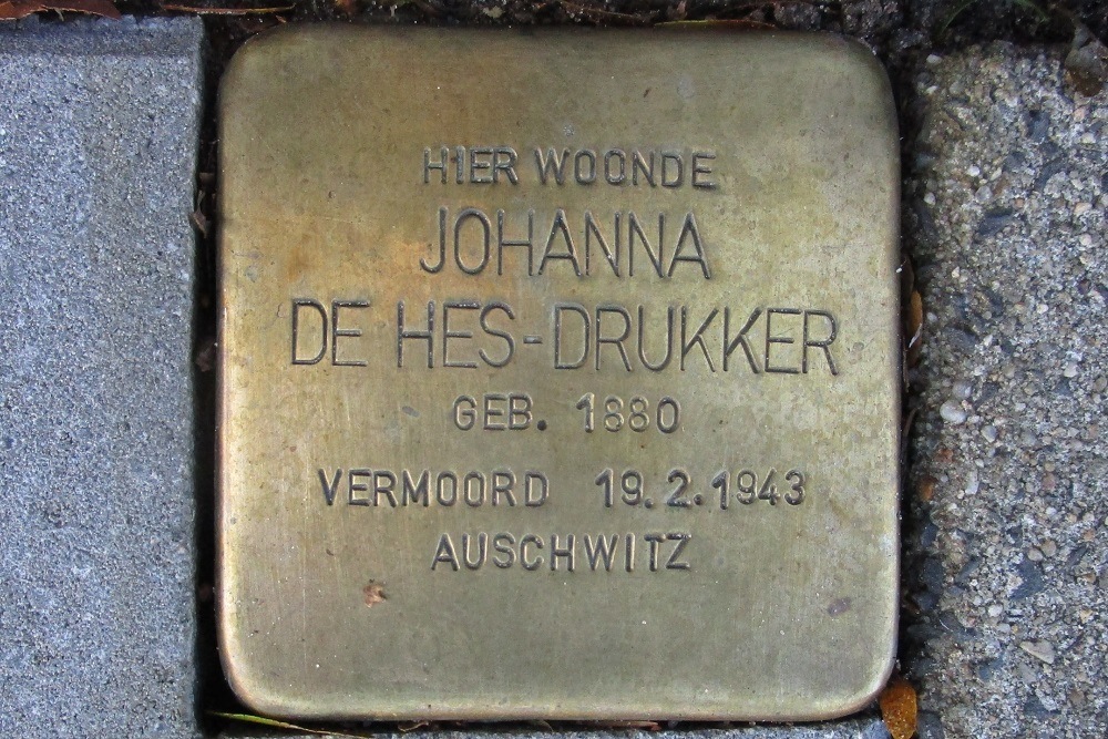 Stolperstein Blauwkapelseweg 25 #1