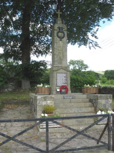 Oorlogsmonument Waunfawr #1