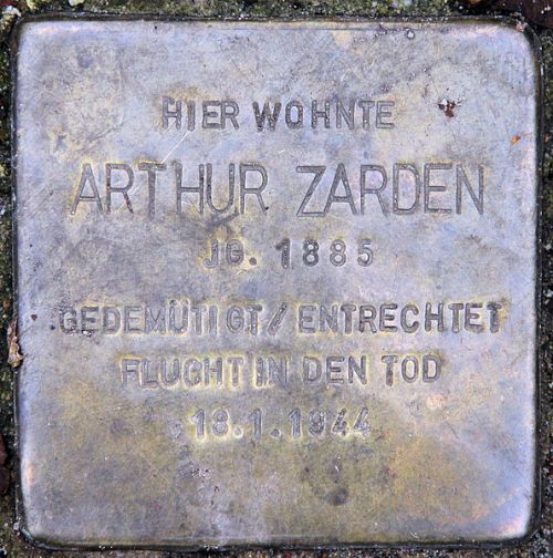 Stumbling Stone Goßlerstraße 21 #1