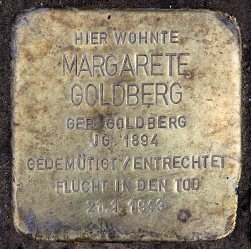 Stolpersteine Bamberger Straße 27 #2