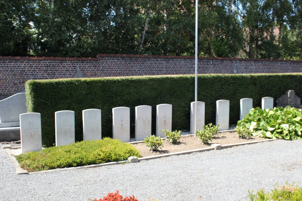 Oorlogsgraven van het Gemenebest Estaimbourg #1