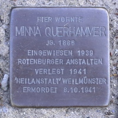 Stolperstein Frommholdstraße 31