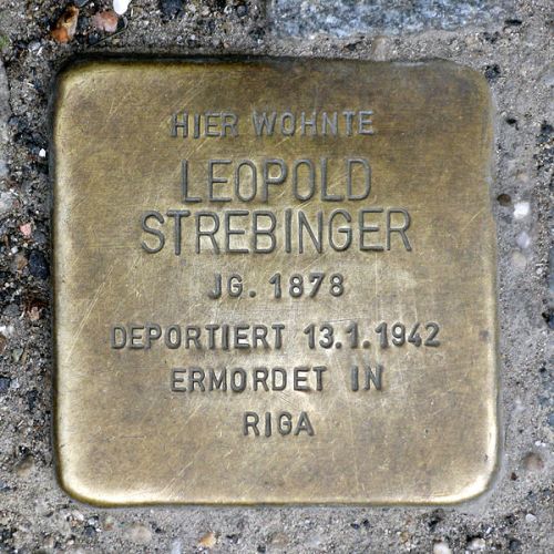 Stolpersteine Tieckstrae 36 #1