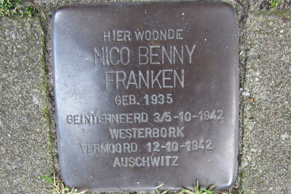 Stolpersteine Gronausevoetpad 116 #4