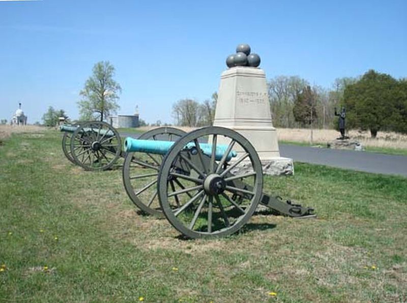 Monument 6th Maine Artillery - Dow's Battery