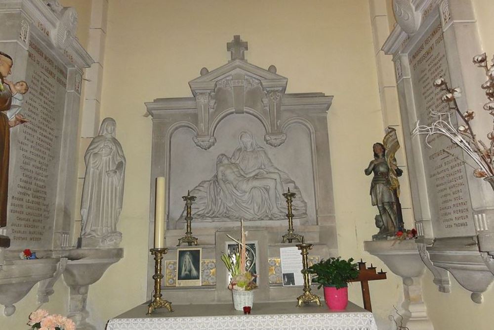 Monument Eerste Wereldoorlog Église Saint-Laurent