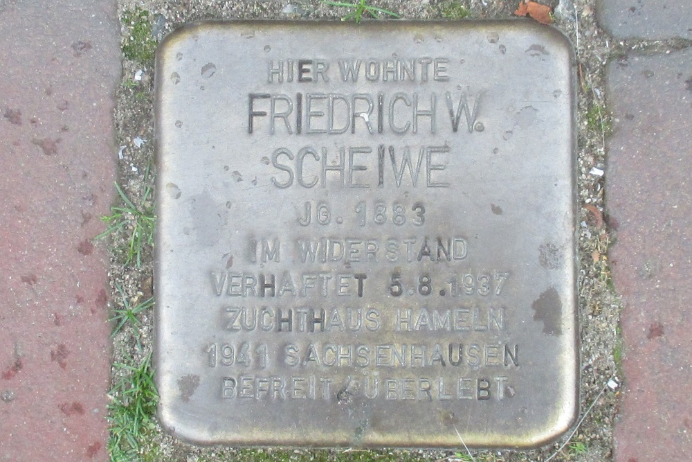 Stolperstein Friedrich-Ebert-Strae 63 #1