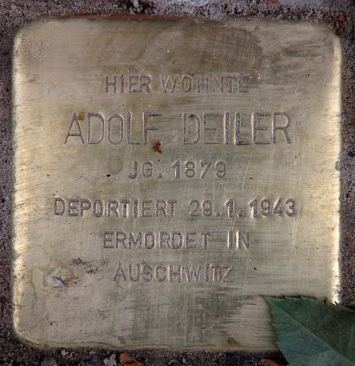 Stolpersteine Westflische Strae 42