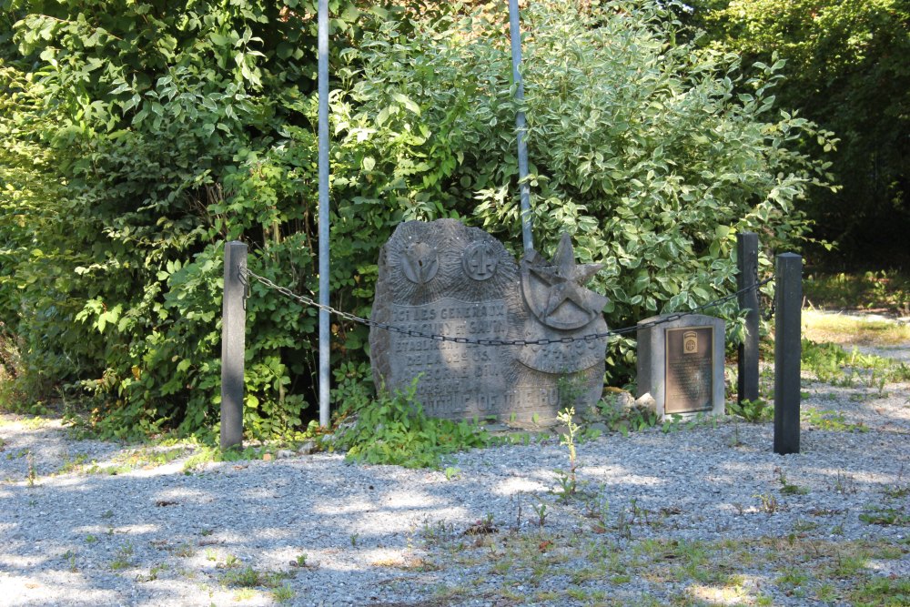 Remembrance Stone Battle Of The Bulge Werbomont