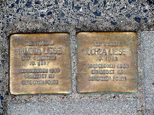 Stolpersteine Waisenhofstrae 34 #2