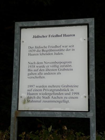 Jewish Cemetery Haaren #5