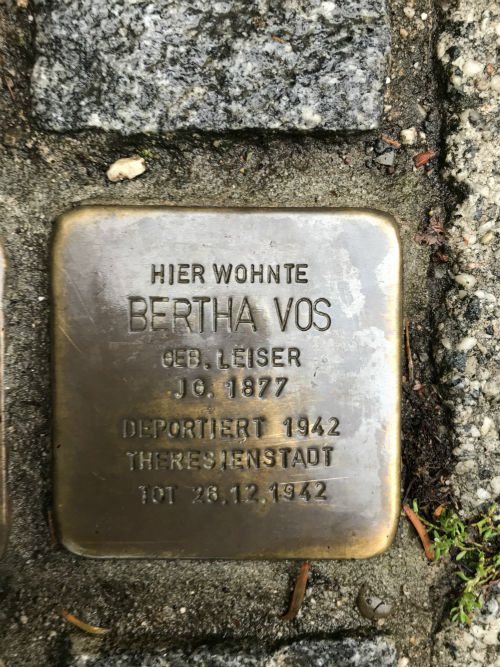 Stumbling Stones Lindenstraße 4 #3