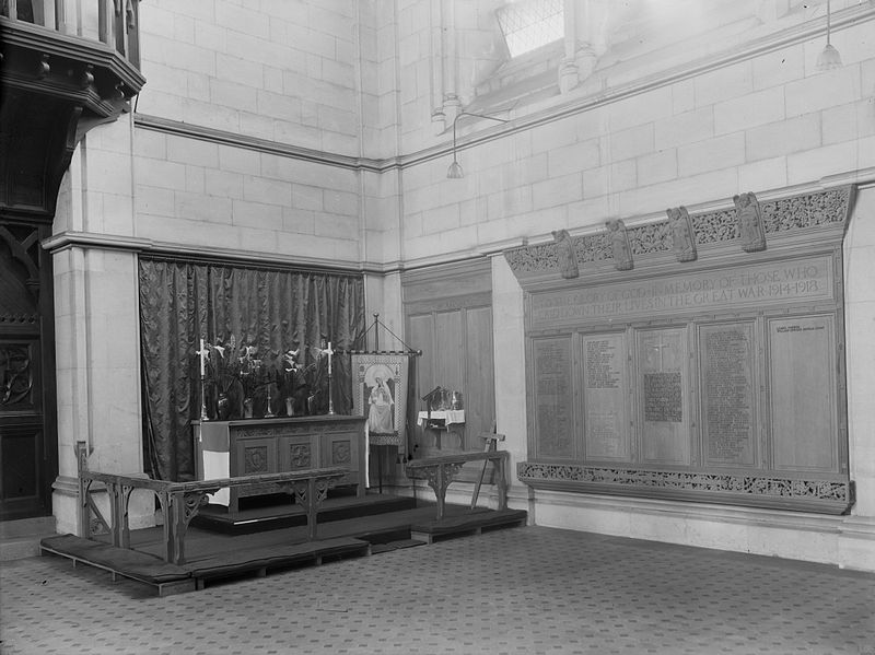Oorlogsmonument St. Barnabas Church