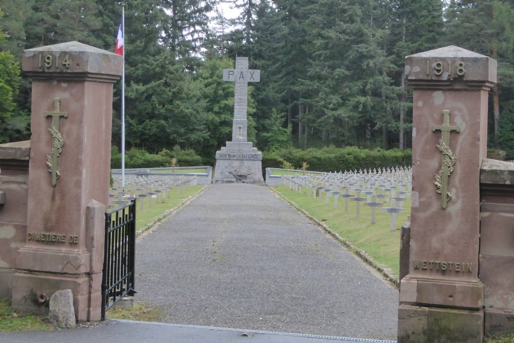 Franse Oorlogsbegraafplaats Col de Wettstein #1