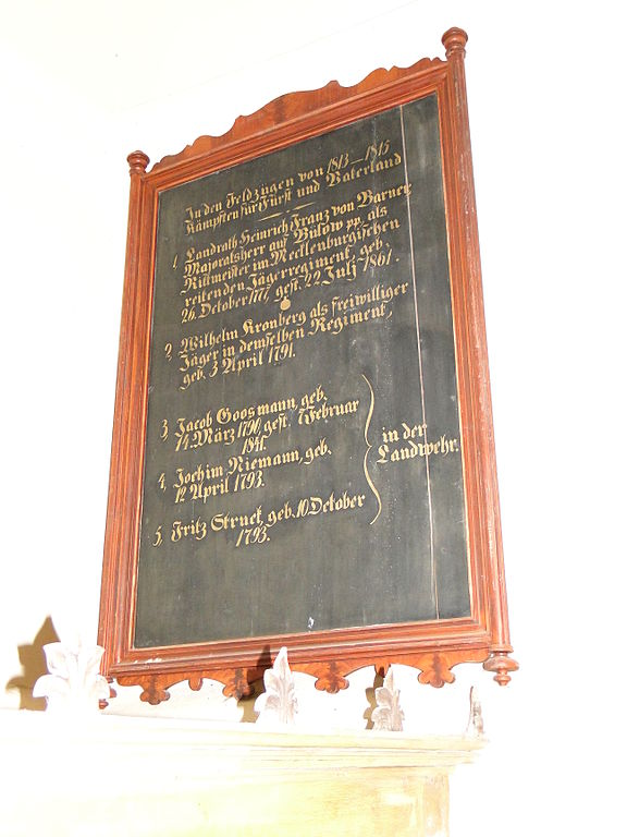 Oorlogsmonument Bülow #2