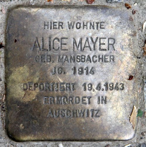 Stolpersteine Nassauische Strae 11-12