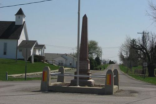 Monument Veteranen Eerste Wereldoorlog Pickrelltown #1