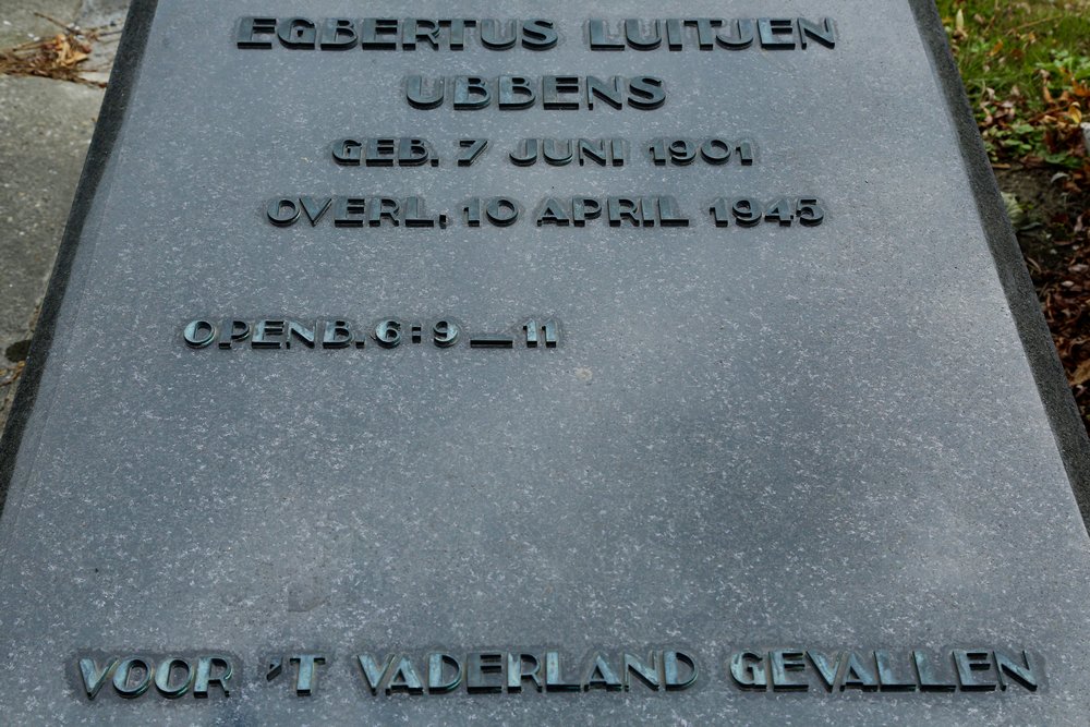 Dutch War Grave Huizinge #3
