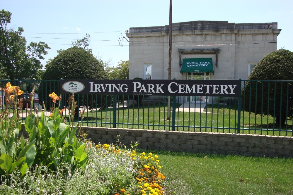 American War Grave Irving Park Cemetery #1