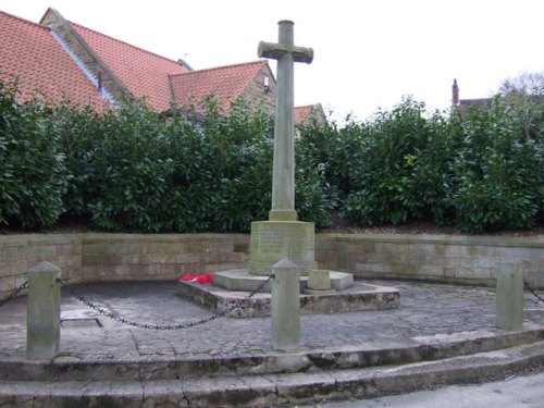 Oorlogsmonument Adwick upon Dearne