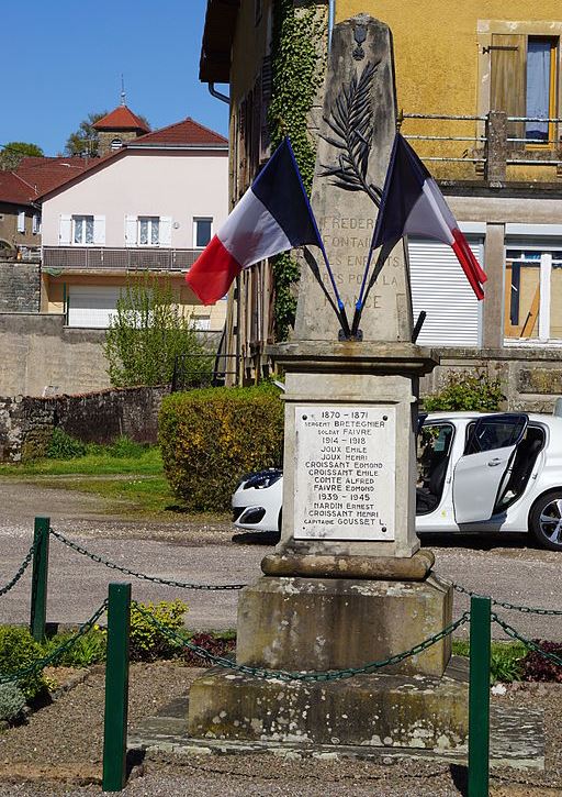 Oorlogsmonument Frdric-Fontaine #1